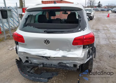 2017 Volkswagen Tiguan 2.0T Wolfsburg Edition из США, поврежденный, VIN WVGRV7AX8HW506421
